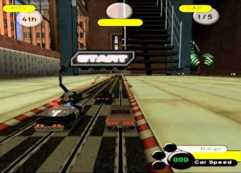 Groove Rider: Slot Car Racing screenshot 3 for Playstation 2